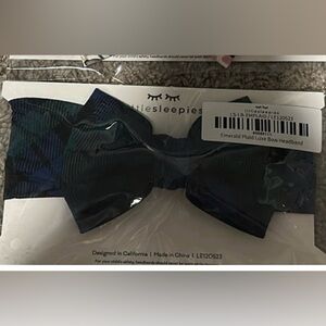 Little Sleepies bow NWT